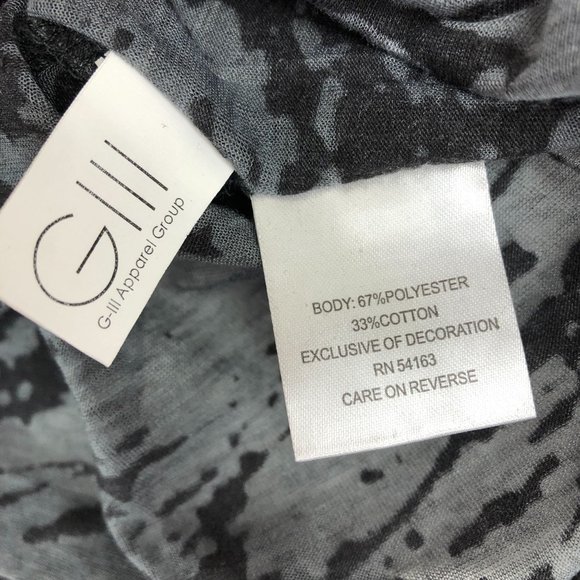 Touch by Alyssa Milano NWT Women's Size Small NFL Raiders Burnout Grey T-Shirt - Picture 10 of 12